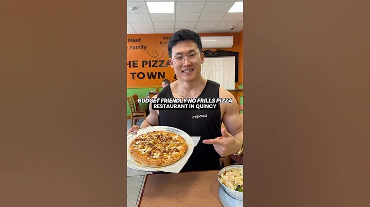 Budget friendly no frills pizza restaurant in Quincy (Pizza Town) #foodie #boston