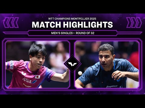 Hiroto Shinozuka vs Omar Assar | MS R32 | #WTTMontpellier 2025