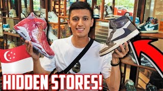 First Shopping Singapore! HIDDEN HYPE SHOPS FOUND! - YouTube