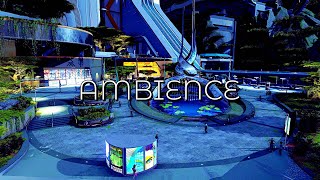 Ambience of Starfield | New Atlantis at Night #1 | The Front | RTX 4090 | 8 Hours for Relaxation