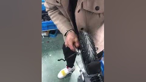 Kugoo S1: How to replace the motor - Part 2