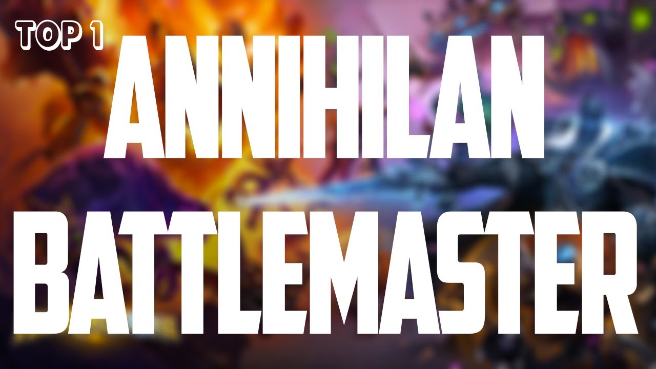 ANNIHILAN BATTLEMASTER | TOP 1 HEARTHSTONE BATTLEGROUNDS