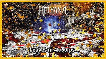 [4k60fps] Realtime particle test with wind physics for my game, Helyana