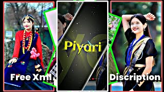 Areli Kadaile Malai Chosai Chosai❤️😱New Nepali Trending Teej Songs Xml Videos ❤️🥰Alightmotion Files screenshot 2