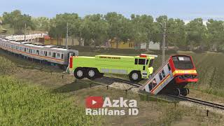 Masinis Kereta Api Gabut | Gabut Railway Engineer |Trainz Railroad Simulator 2019