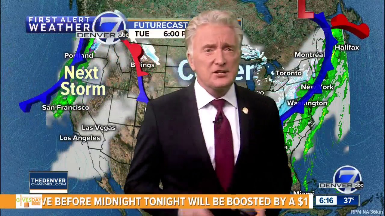 Mild and dry in Denver before snow this weekend - YouTube