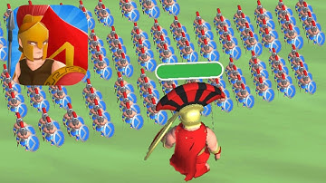 Spartan Army ⚔️🛡 - Gameplay Walkthrough - Part 1 (Android,ios gameplay)