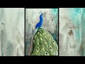 Comment peindre un paon  laquarelle