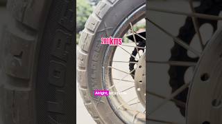 MRF Nylorex at 2000 kms - the honest version #adventureriding #tyre #review