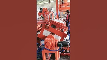 fully automatic block packing and stacking line #construction