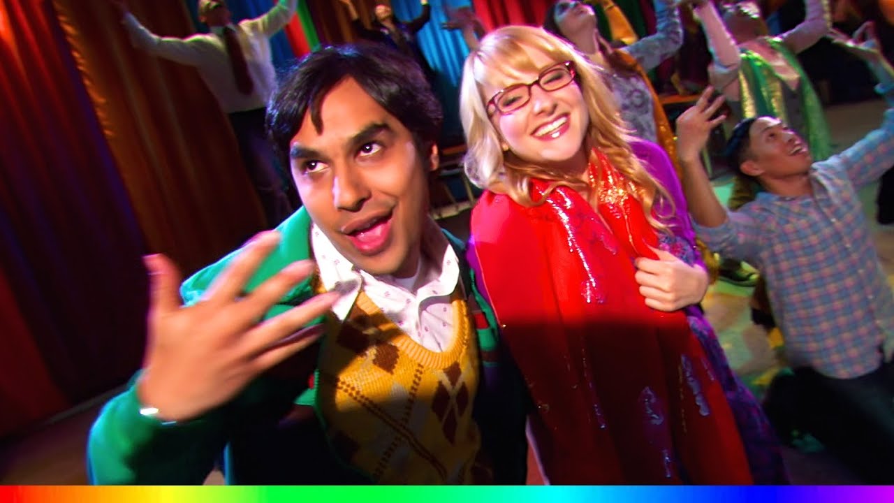 Raj and Bernadette Bollywood Dance  The Big Bang Theory