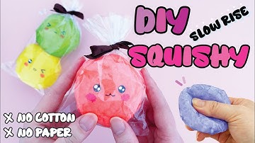 DIY Slow Rising Paper Squishy Without Form | Fidget Toy [Step by Step Tutorial]