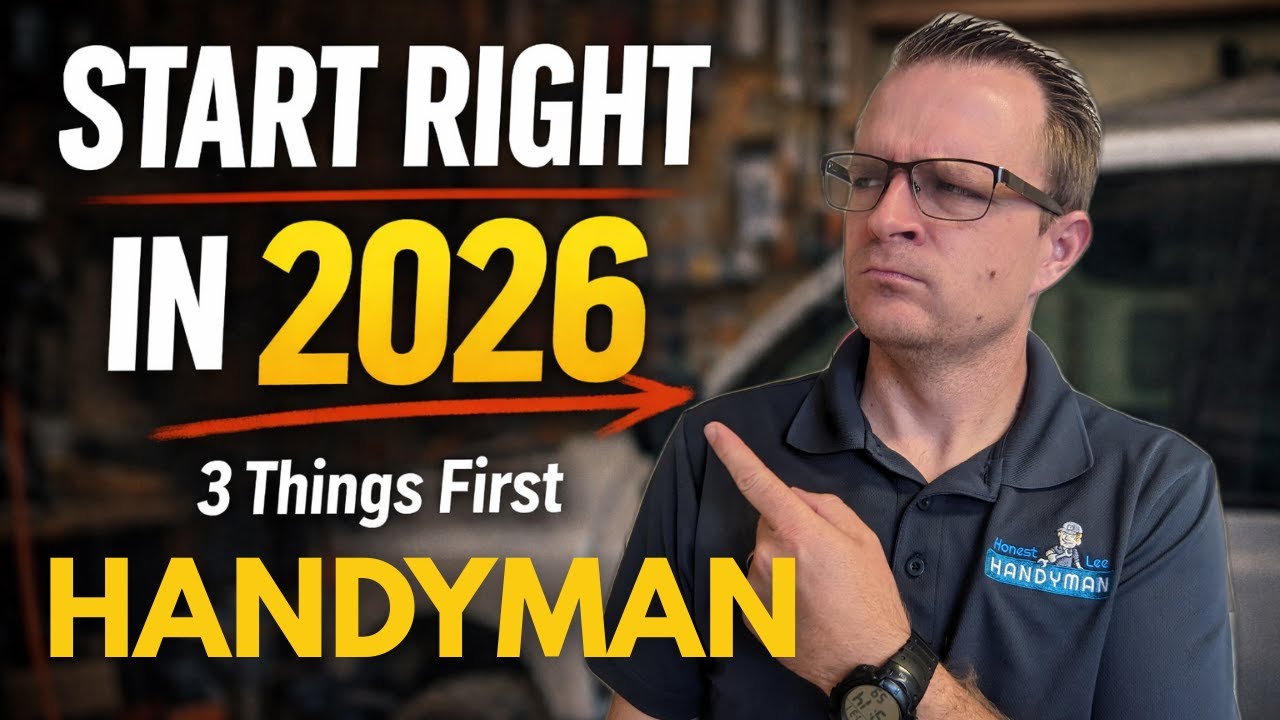 Если бы я начинал свой бизнес по оказанию услуг мастера на все руки в 2026 году, я бы сначала сде...