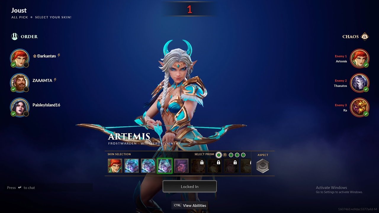 SMITE 2   Artemis Assault with the bois