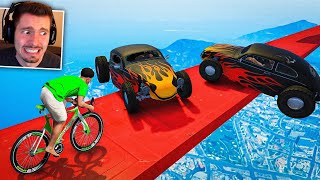 GTA V Online: BMX vs FUSCA - o mais DIFÍCIL DO JOGO!