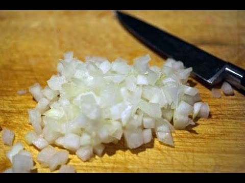 How to Mince an Onion - Easiest Minced Onions! 
