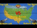 USA 4 Quarters Battle Royale! - Worldbox