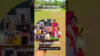 #3dminiature #fridgemagnet #3dfridgemagnet #uniquegiftideas #anniversarygift #weddinggift #giftideas