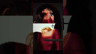 Raiponce transformation 🖤 #digit...