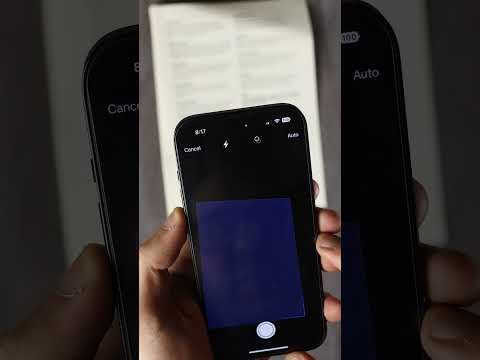 طريقة عمل سكان لأي وثيقة على الأيفون  ايفون تريكات ايفون