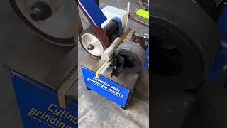 Cylindrical parts grinding and descaling#grinding #polishing#polishingmachine #rustremoval #sanding