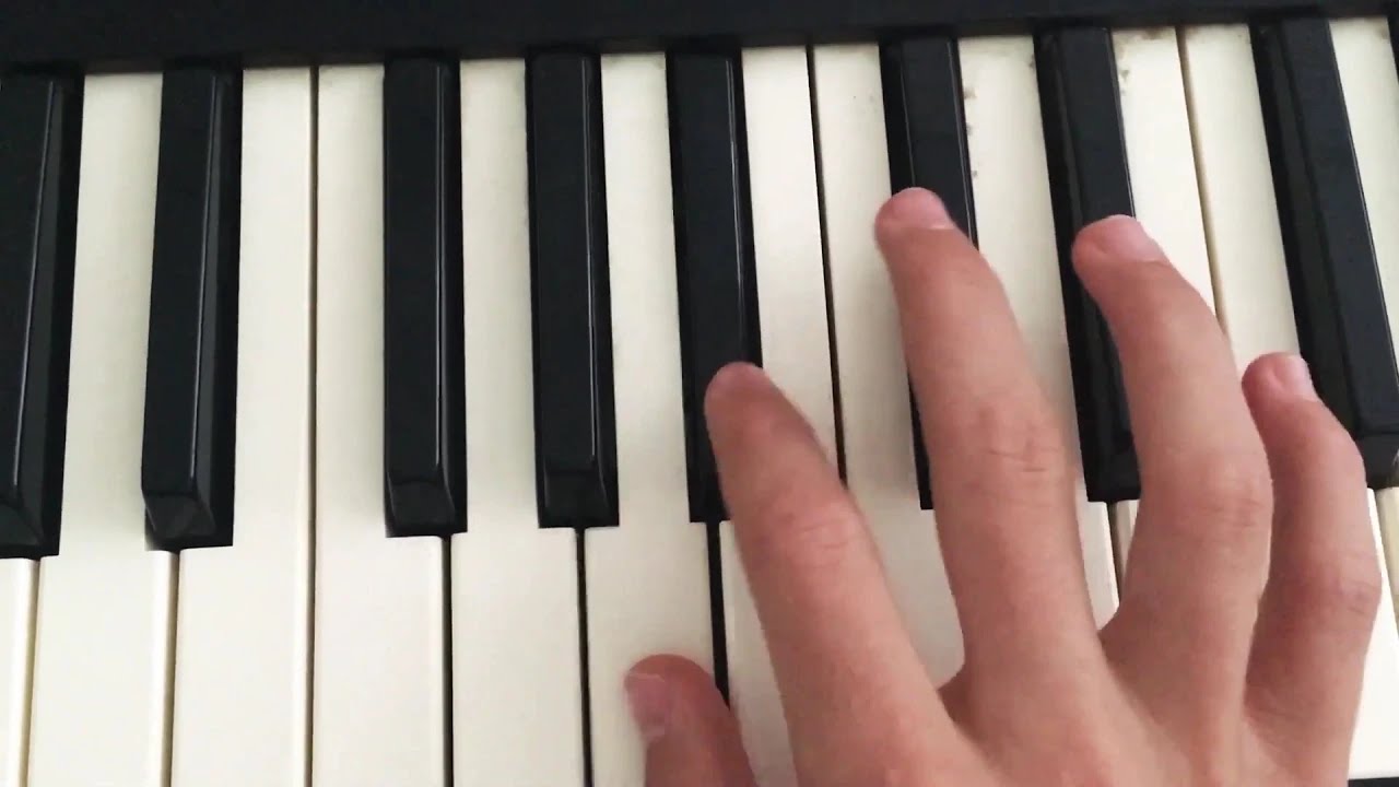 Tutorial-Forspil-Sinan Sakić-ej odkad sam se rodio-klavijatura