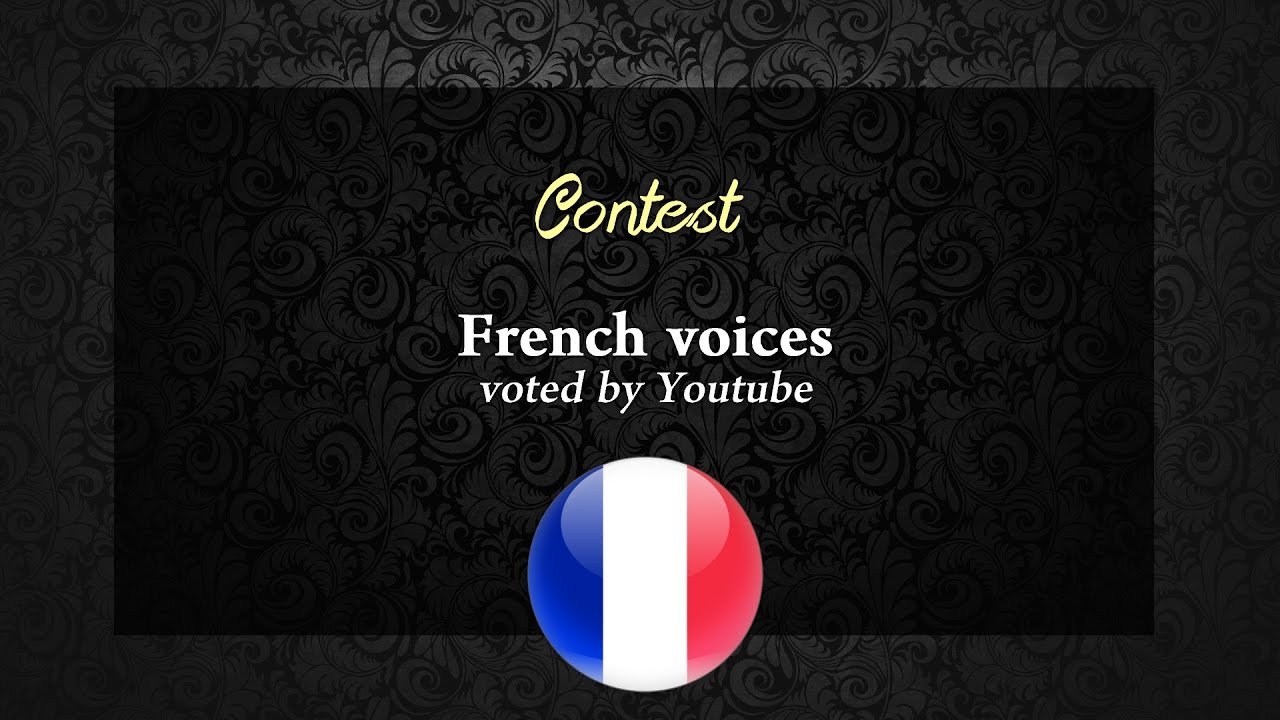 Who is your favourite French Non/Disney Princess voice ? // Result !