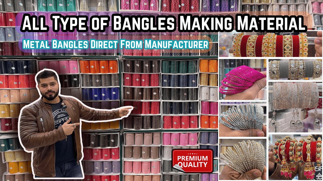 Premium Metal Bangles and Material Manufacturer | All Type of Bangles Making Material | 50+ Color