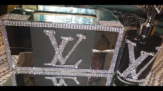 black louis vuitton bathroom decoration｜TikTok Search