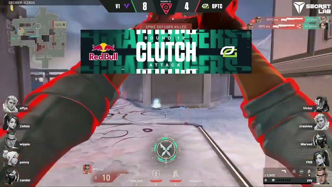 yay Clutch ACE Against V1 | V1 vs OpTic Gaming Highlights VCT 2022 | El Diablo