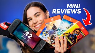 Mis primeros juegos en la SWITCH 2 🎮 + Mini reseñas