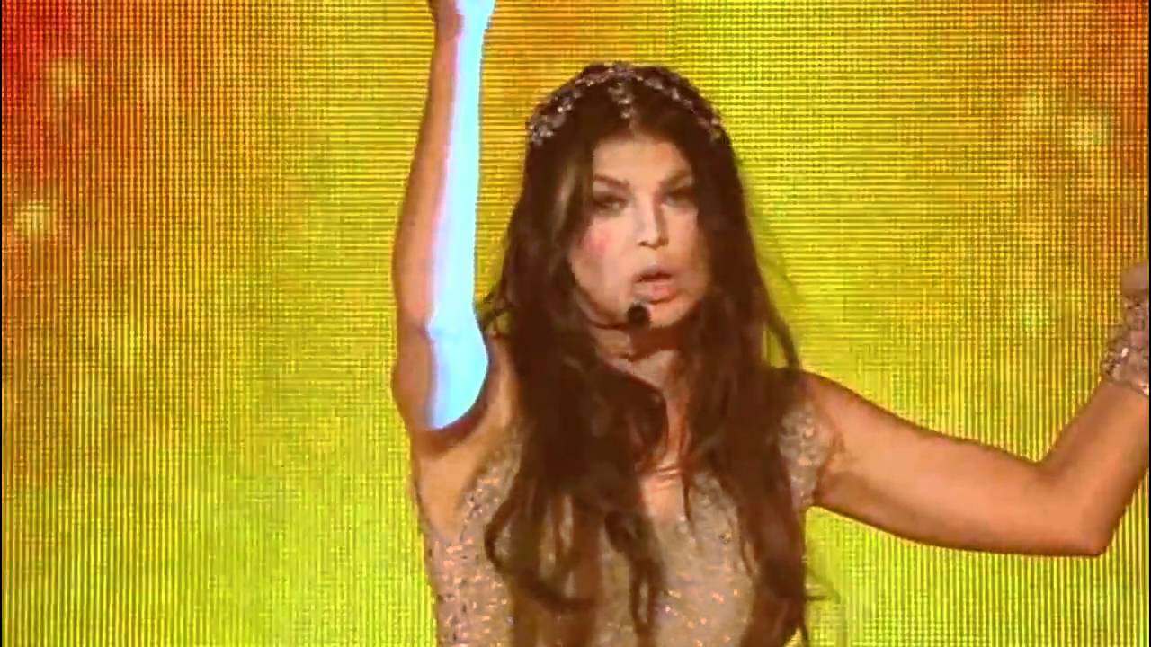 Black Eyed peas Meet me Halfway live on X FACTOR HD YouTube