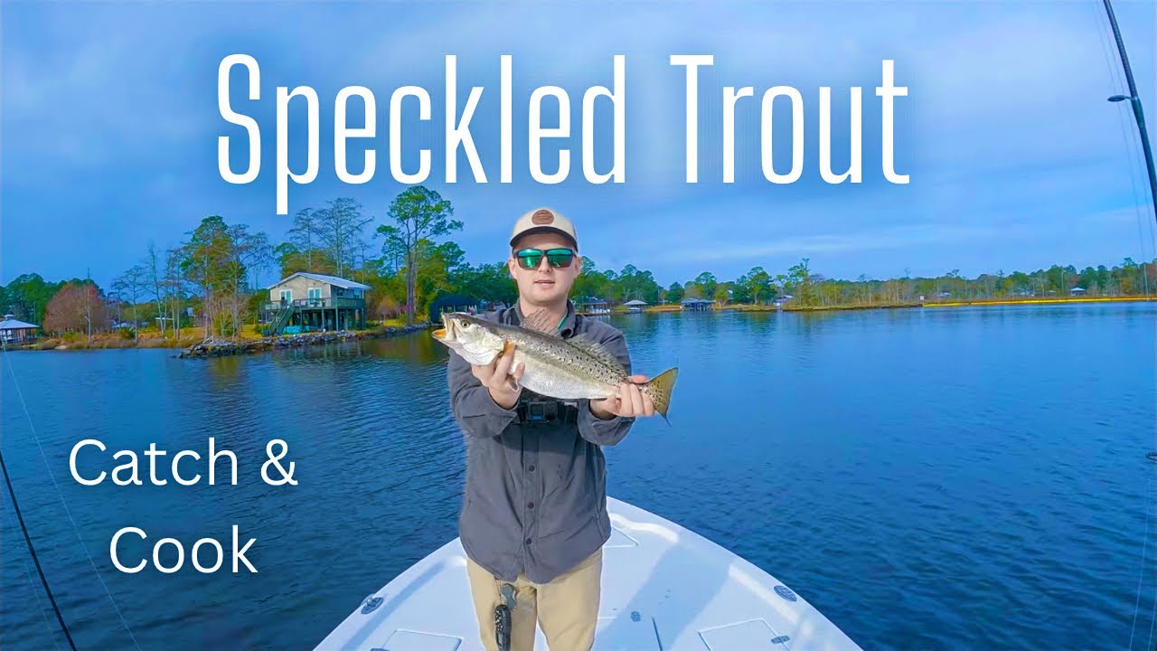 Speckled trout Catch & Cook. Winter time inshore slam
