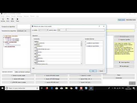 برنامج يسمح بإظهار محيط دائرة من خلال قراءة نصف القطر برمجية AlgoBox 