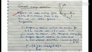 Famous Scaling with rotation / composite transformation - lecture 34/ computer graphics Net Worth