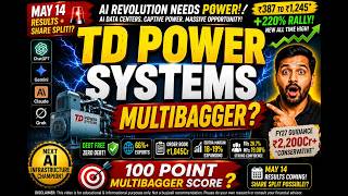 AI కి Power ఇచ్చే Indian Company! 🔥 TD Power Systems Complete Analysis Telugu