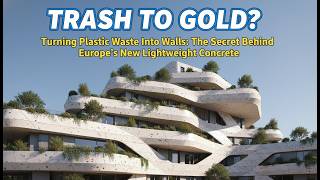 4K - Turning Plastic Waste Into Walls: The Secret Behind Europe's New Lightweight Concrete