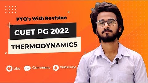 Thermodynamics PYQ