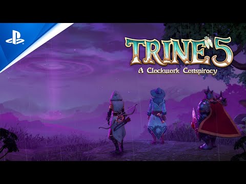 Trine 5: A Clockwork Conspiracy - Release Trailer | PS5 &amp; PS4 Games