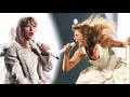 Taylor swift being iconic on eras tour with ttpd for 2 minutes straight
