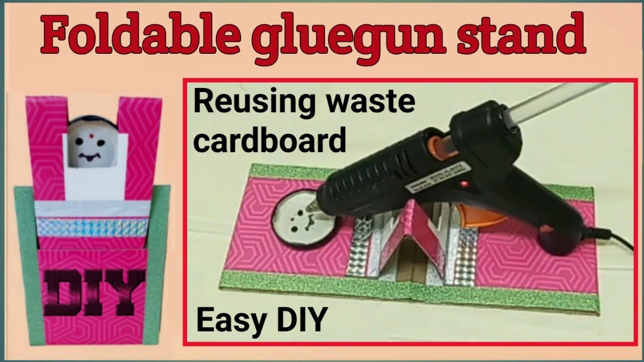 How to Make a Custom Glue Gun Stand  Club Chica Circle - where crafty is  contagious
