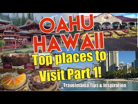 Oahu Hawaii Tour | Top places (Part 1) Travel Guide | Waikiki | Kualoa | Dole| Honolulu USA #travel