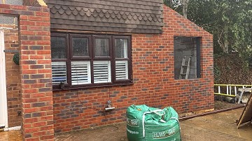 Finishing An Extension 🧱 #brickwork 