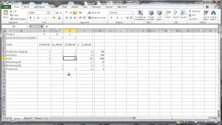 Famous Setting up a Linear Programming Problem in Excel Net Worth