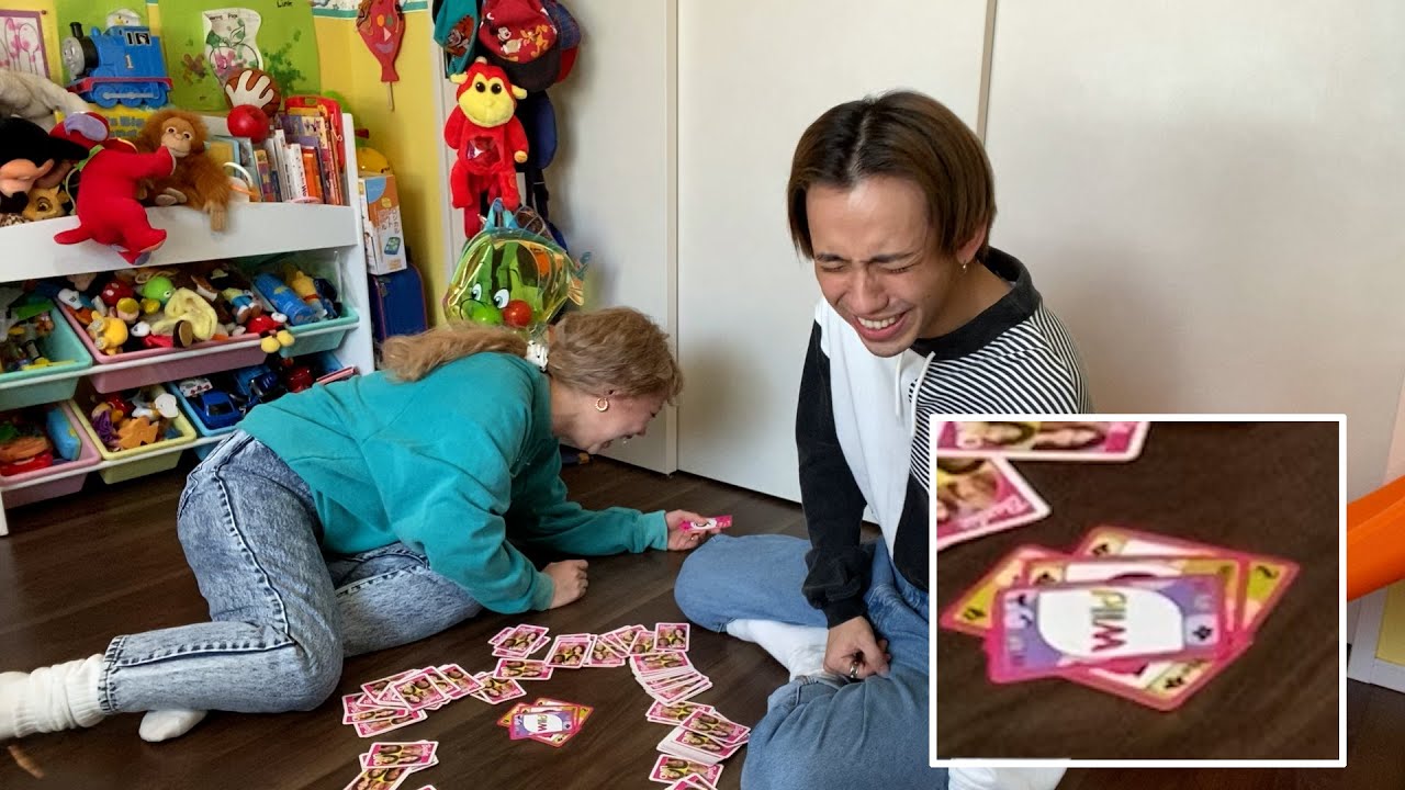 UNOカードで一休さんしたら意味不明💜✨🎀🤣✨