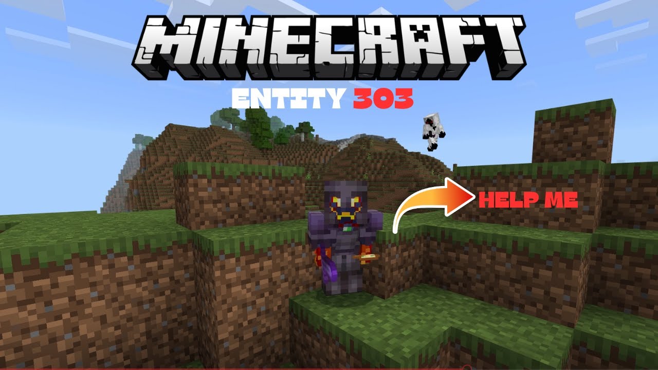 ENTITY 303 CAME INTO MY WORLD IN MINECRAFT - S1 PART 1. - YouTube