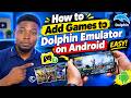 How to Add Games to Dolphin Emulator on Android EASY