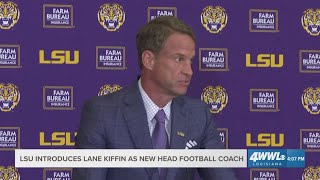 LSU Introduces Lane Kiffin as Head Football Coach