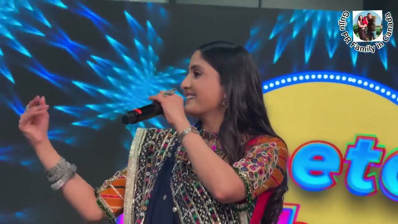 Geeta Rabari l Live Concert 2025 Pre Navratri Regina 🇨🇦 Canada Garba Dandiya Rass Gujarati Songs 