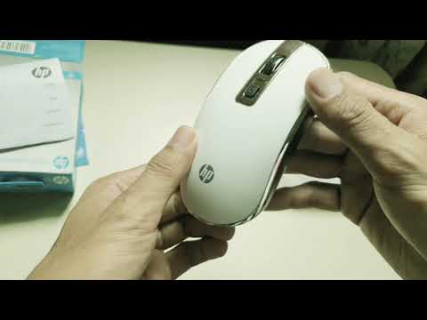 Unboxing HP S4000 Wireless Mouse 2021 - White | Indonesia